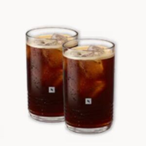 Nespresso set 2 of Large Barista Glasses